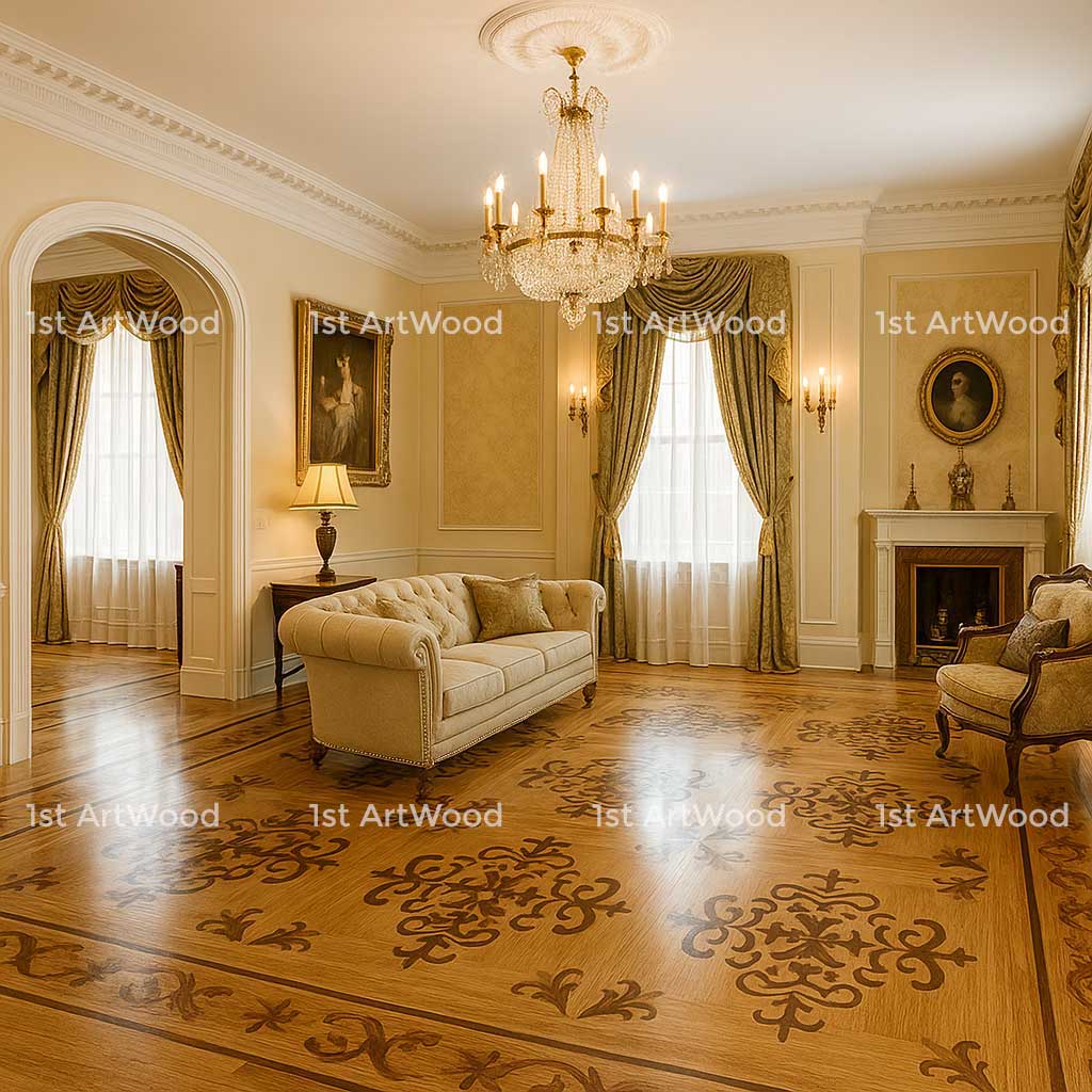 Sàn gỗ hoa văn BLANCA&nbsp;AT-V602