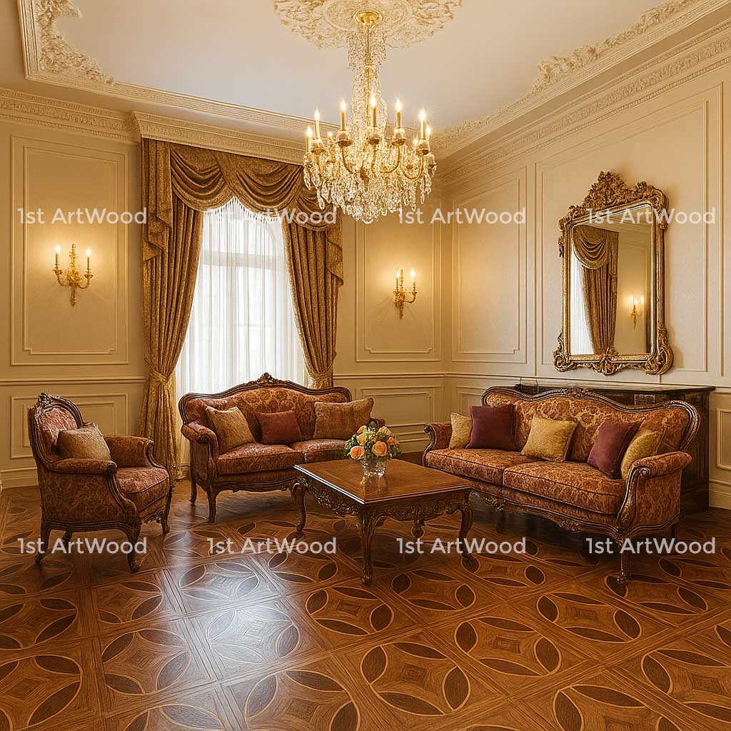 Sàn gỗ hoa văn BONUCCI AT-V603