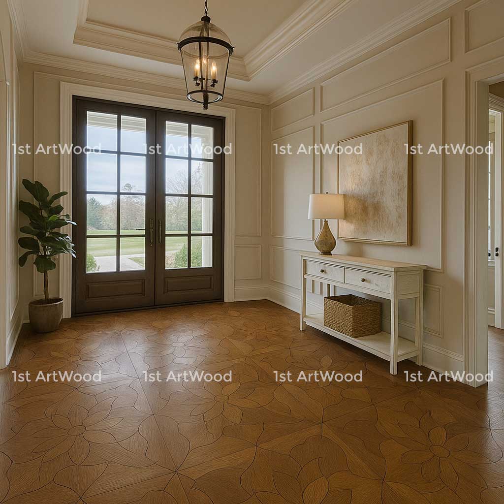 Sàn gỗ hoa văn DAISY AT-V605