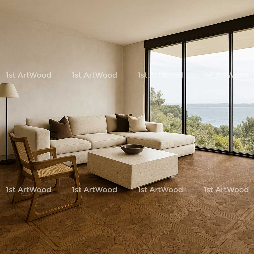 Sàn gỗ hoa văn DAISY AT-V605