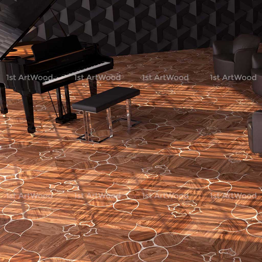 Sàn gỗ hoa văn DROP AT-V637