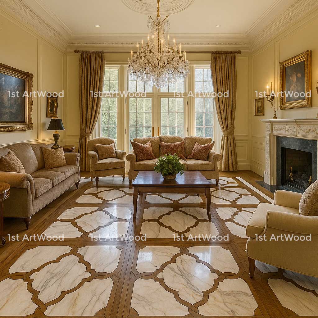 Sàn gỗ hoa văn FENNY AT-V607