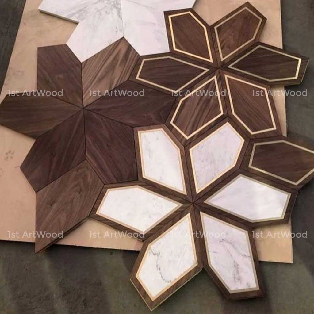 Sàn gỗ hoa văn MAZE AURELIA AT-V641