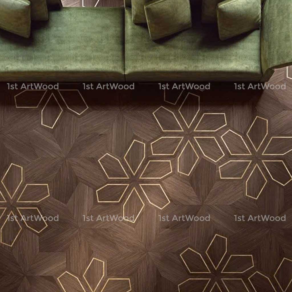 Sàn gỗ hoa văn MAZE AURELIA AT-V641