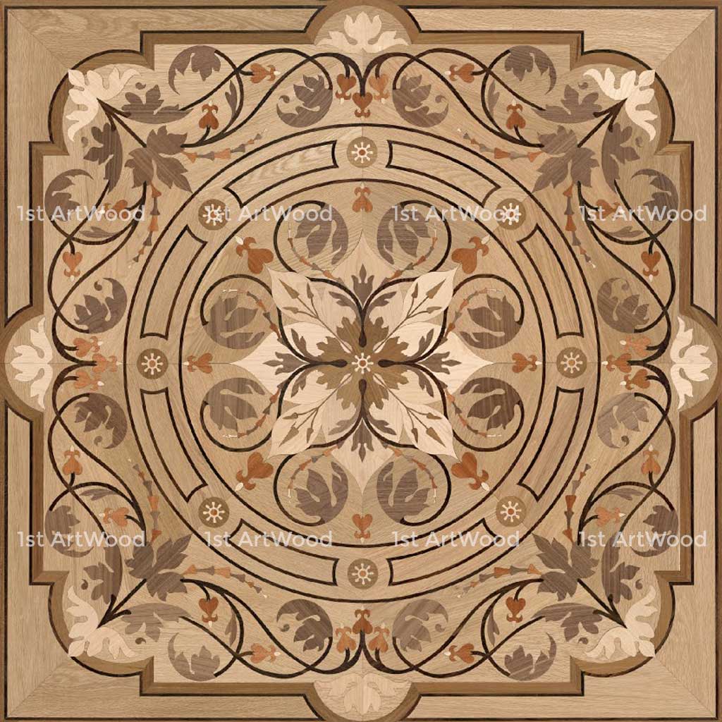 Sàn gỗ hoa văn ORNATA AT-V623