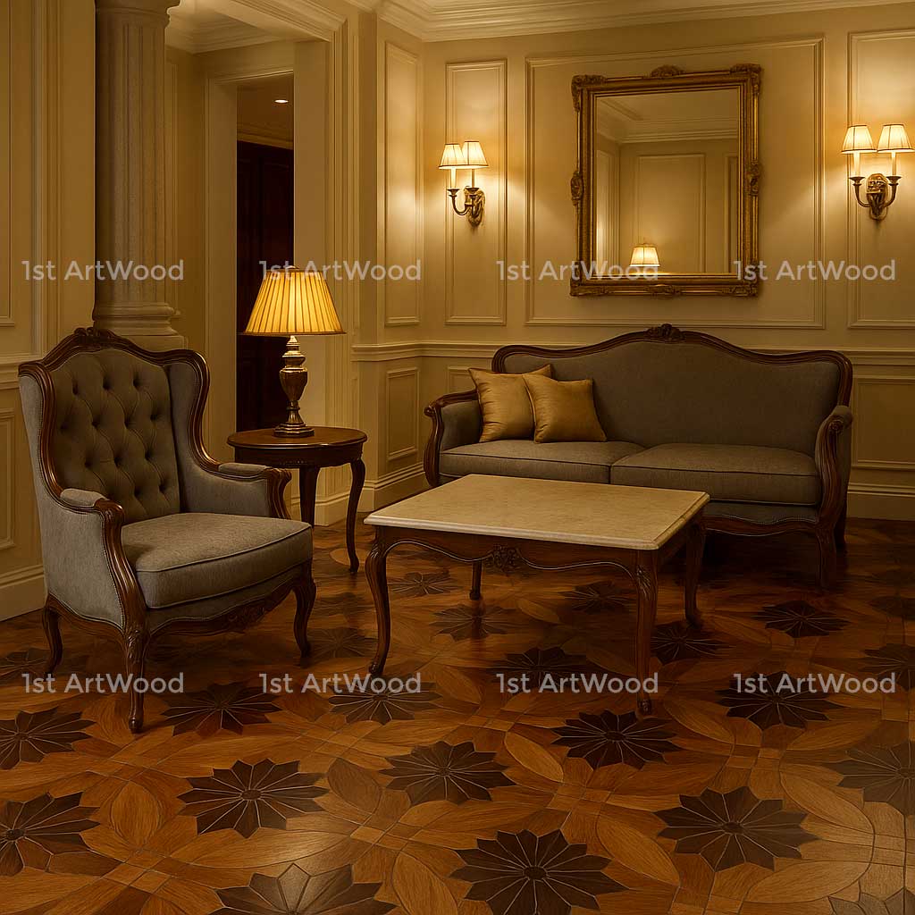 Sàn gỗ hoa văn ORNELLA AT-V629