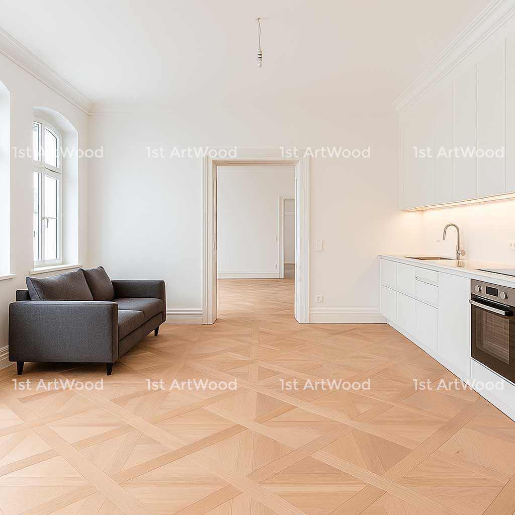 Sàn gỗ hoa văn RECTA AT-V611