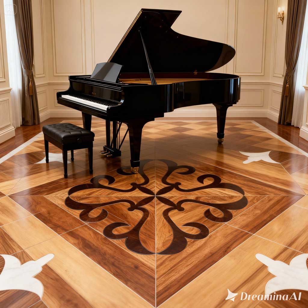 Sàn gỗ hoa văn REGALIA AT-V631