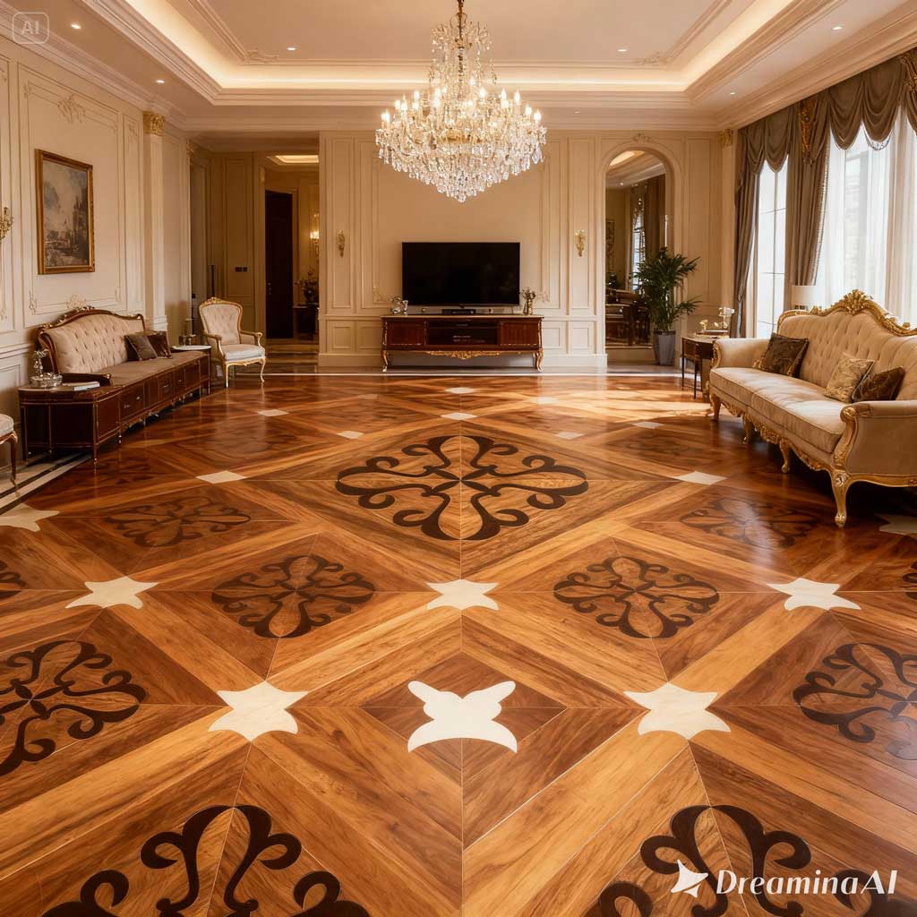 Sàn gỗ hoa văn REGALIA AT-V631