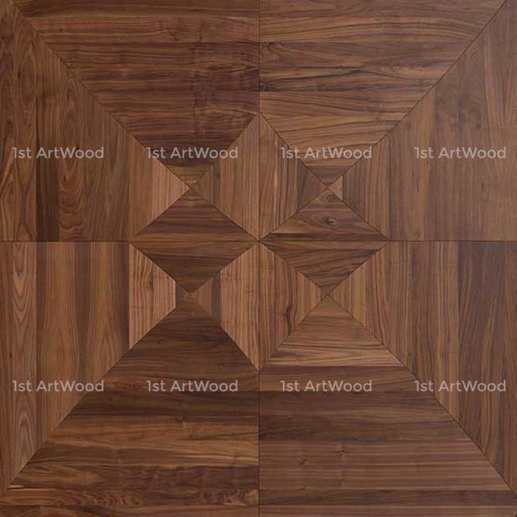 Sàn gỗ hoa văn hiệu ứng 3D