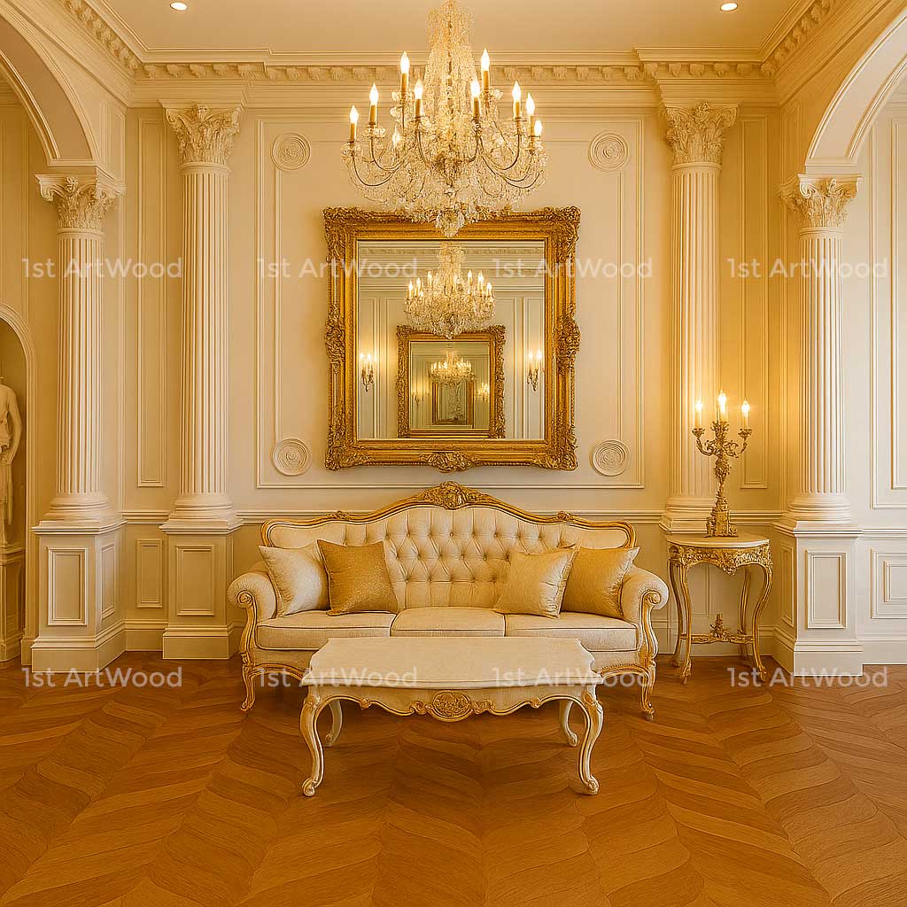 Sàn gỗ hoa văn FLUIRA AT-V832