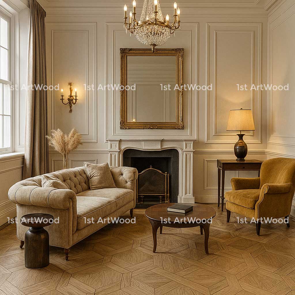 Sàn gỗ hoa văn LATTICE AT-V824