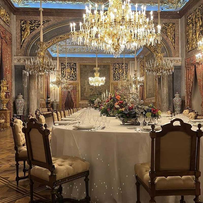 sàn gỗ hoa văn cung điện Hoàng gia Madrid 3