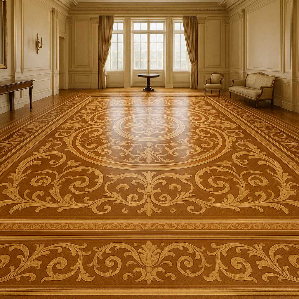 Câu chuyện chọn sàn gỗ hoa văn như chọn bức tranh