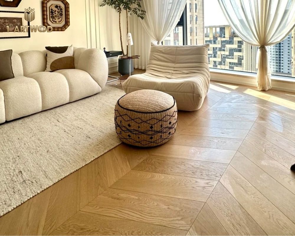Sàn gỗ hoa văn xương cá
