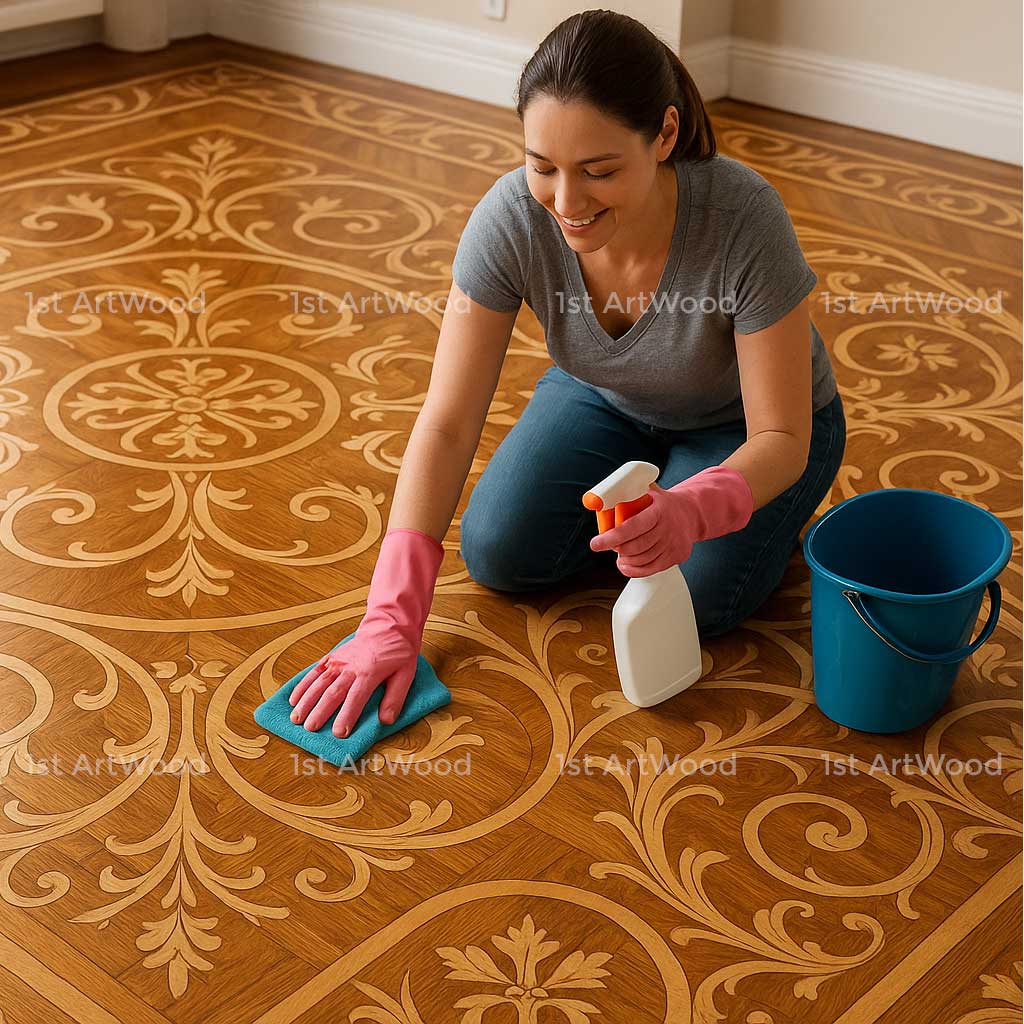 tầm quan trọng của vệ sinh sàn gỗ