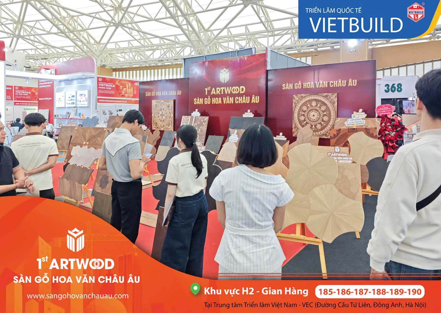 1st ArtWood tại Vietbuild Hà Nội 2026